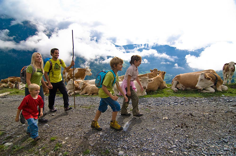 Familienwanderung